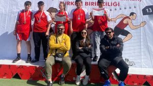 Afyonlu özel sporcular Samsun’da zirveyi bırakmadı