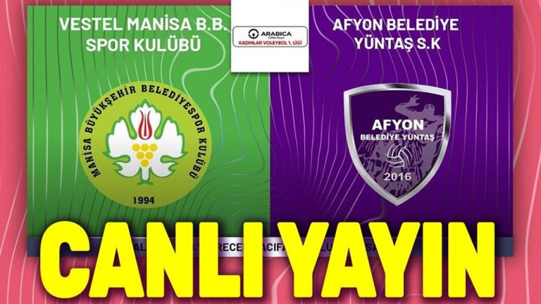 Vestel Manisa BBS – Afyon Belediye Yüntaş canlı yayin