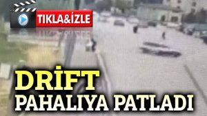 Drift pahalıya patladı!..