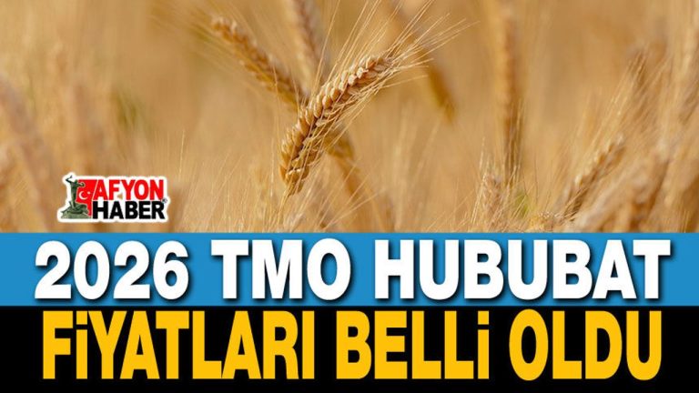 2026 TMO Hububat Fiyatları Belli Oldu
