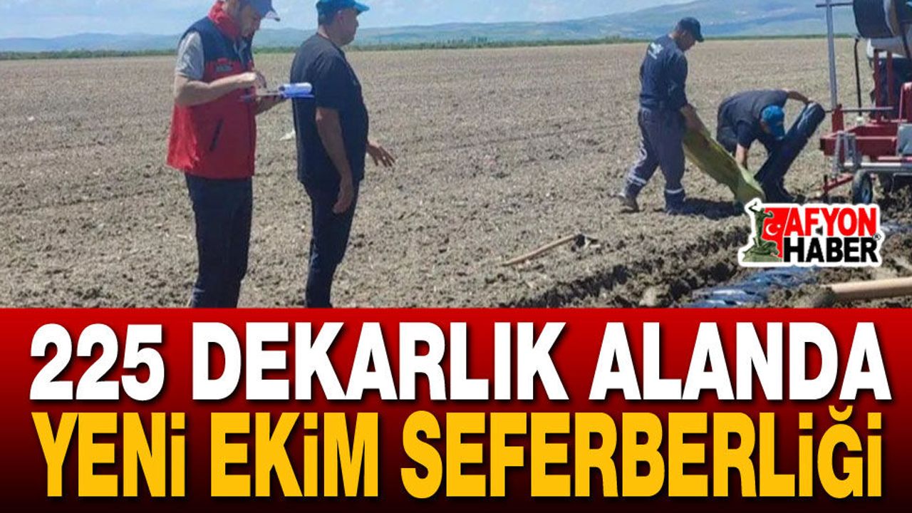 Afyon’un Tarımsal Çeşitliliği Artıyor