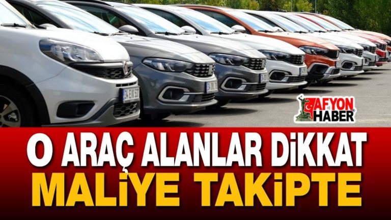 Sıfır araç alanlar, dikkat!.. Maliye takipte